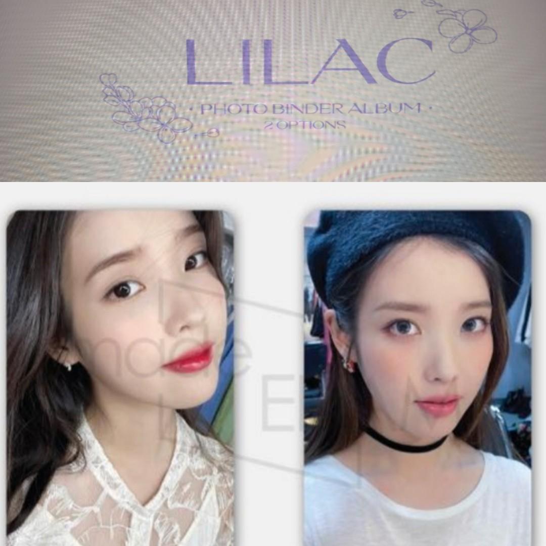 LF/WTB] IU Lilac Binder Photocards, Hobbies & Toys, Memorabilia