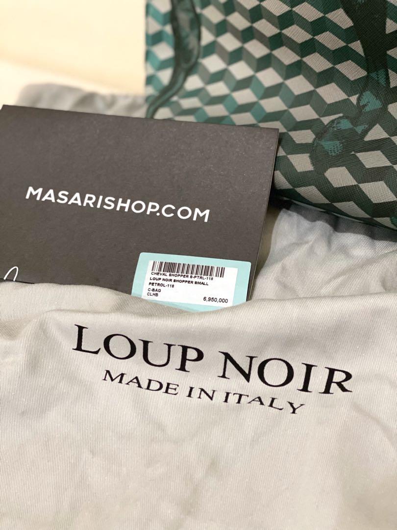 Loup Noir Cheval Shopper Bag S PTRL, Barang Mewah, Tas & Dompet di