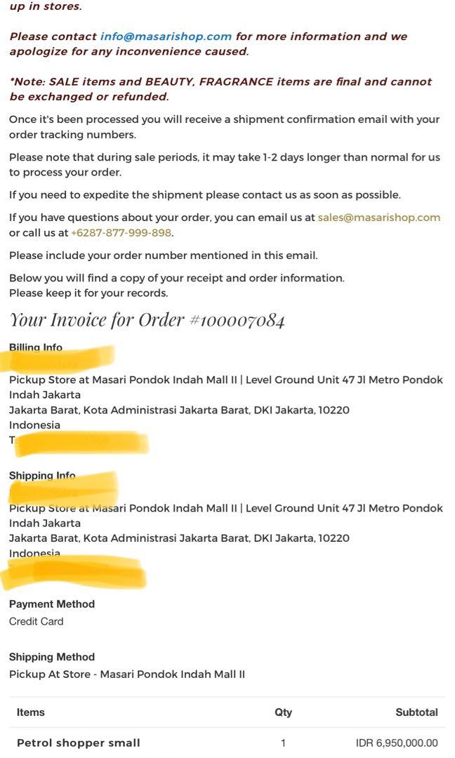 Loup Noir Cheval Shopper Bag S PTRL, Barang Mewah, Tas & Dompet di