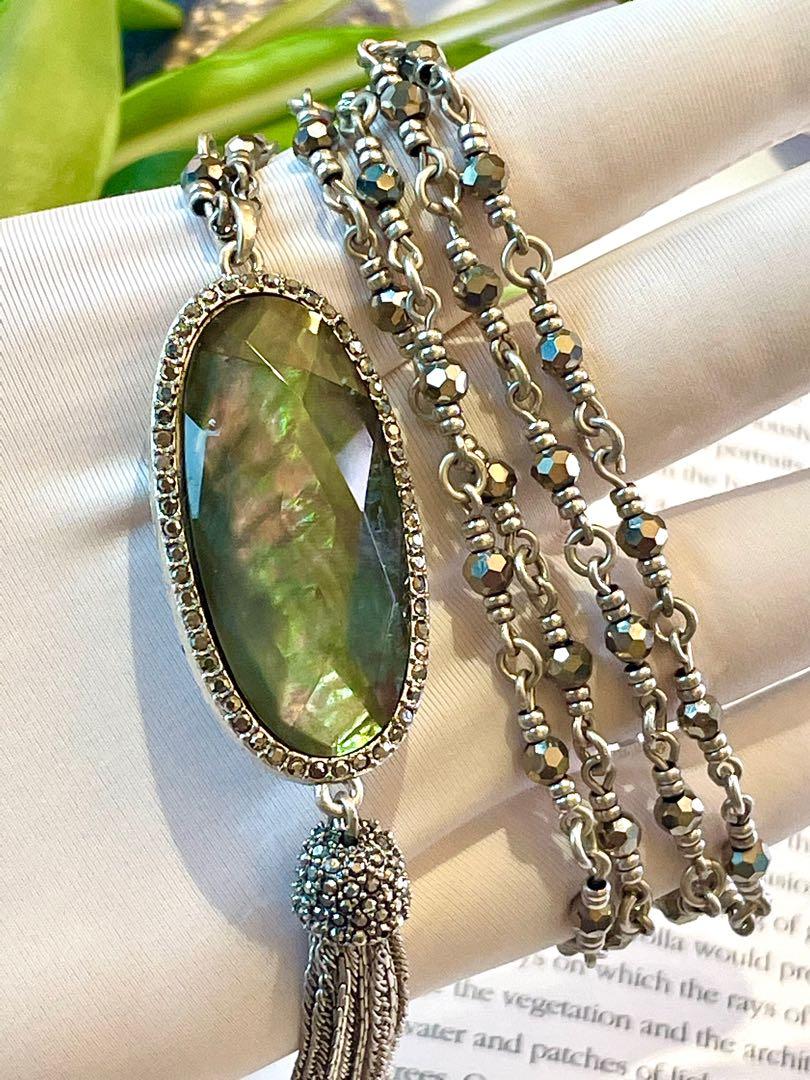 Lucky brand hotsell tassel necklace