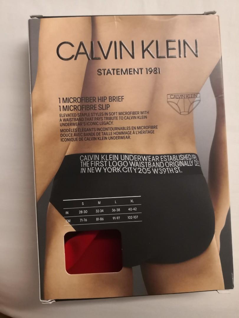 calvin klein microfiber hip briefs