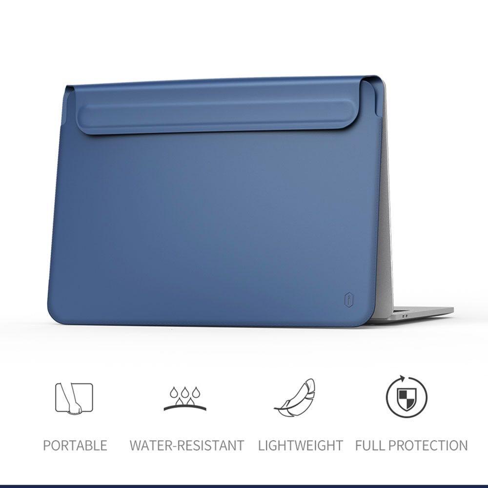 Macbook leather sleeve (Category: Laptops & Notebooks) located in Paranaque City. Submitted by jassm27 (Listing ID 1088490138, Image 3). Description: Premium quality leather Sleeve Cover for Macbook Pro/Air 13inch model Stocks on hand Available color: Black Gray Blue Pink Brown MOP: Gcash or Bank transfer Delivery: Lalamove or Grab.