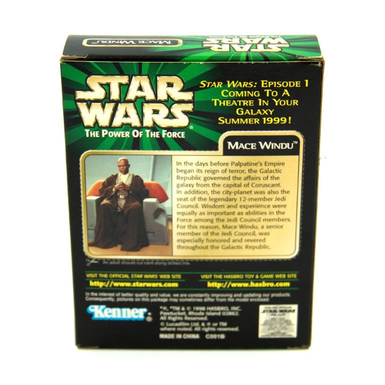 Mace windu episode 1 sneak preview action figure hobbies toys
