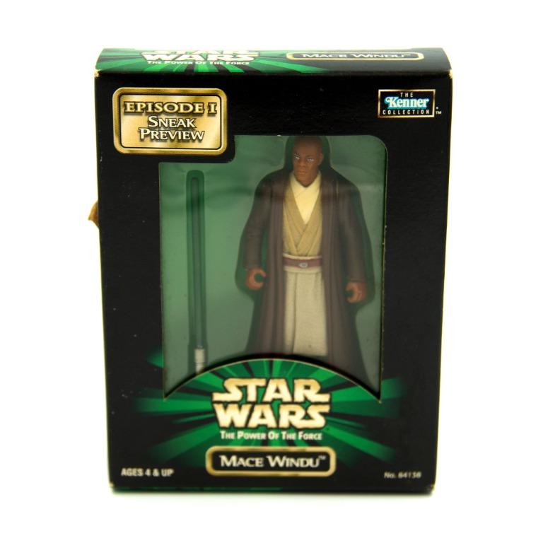 Mace windu episode 1 sneak preview action figure hobbies toys