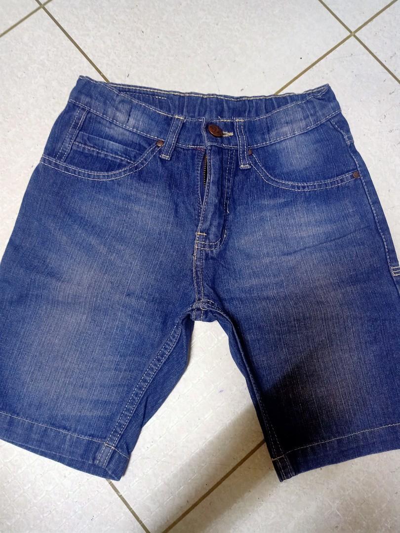 Maong shorts cheap for male