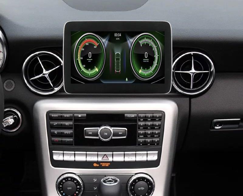 Mercedes SLK200 SLK250 SL R171 R172 R231 Android 13 Player Apple ...