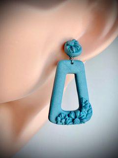 Monochrome Series Polymer Clay Earrings
