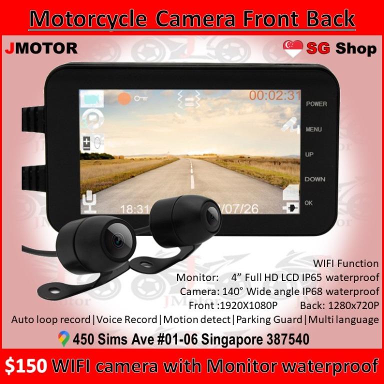 Motorcycle Camera Front Back, Motorcycles, Motorcycle Accessories on ...