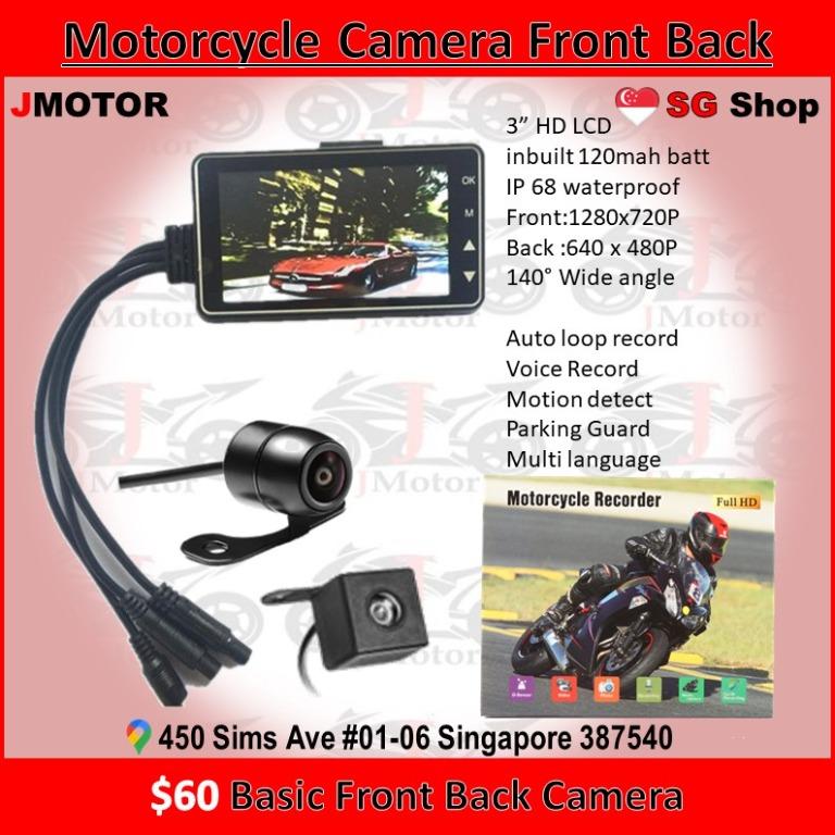 Motorcycle Camera Front Back, Motorcycles, Motorcycle Accessories on ...