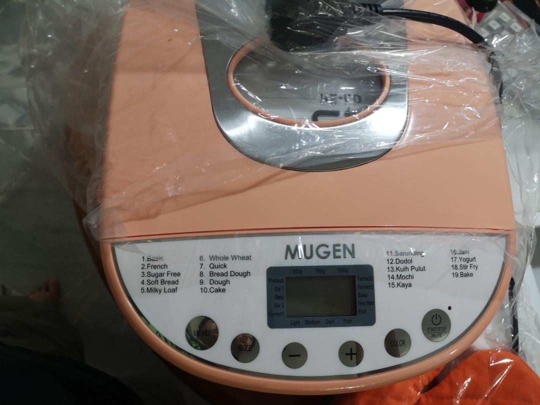 Mugen Smart Bread Maker V2 Kitchen Appliances On Carousell