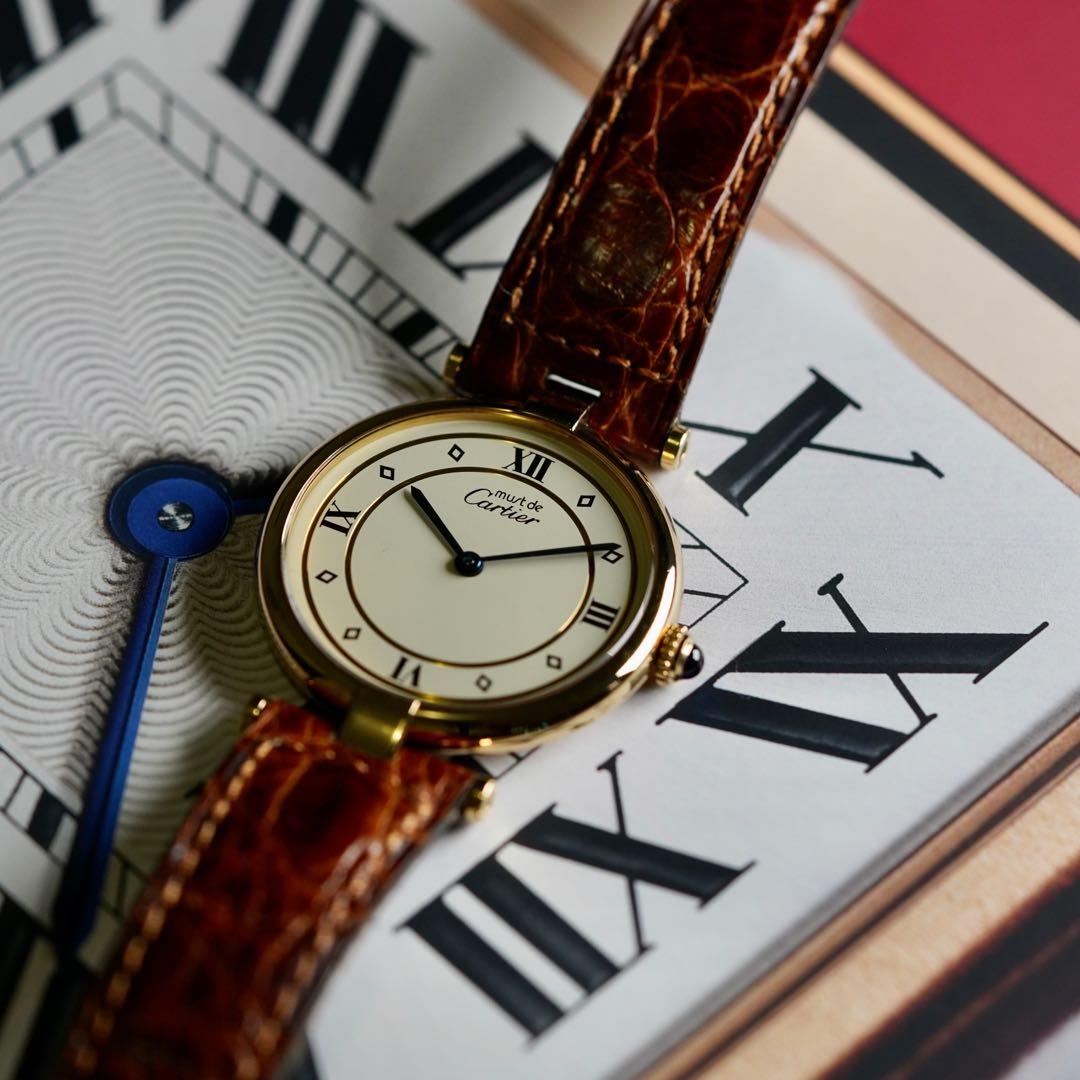 vintage must de cartier watch