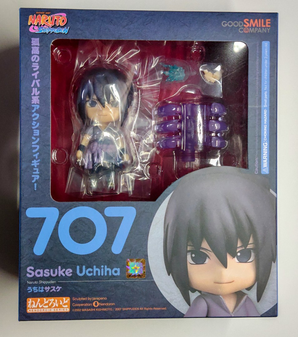 FIGURINE NARUTO SHIPPUDEN - Sasuke Uchiha Nendoroid 707 10cm EUR 60,00 FIGURINE NARUTO SHIPPUDEN - Sasuke Uchiha Nendoroid 707 10cm EUR 60,00
