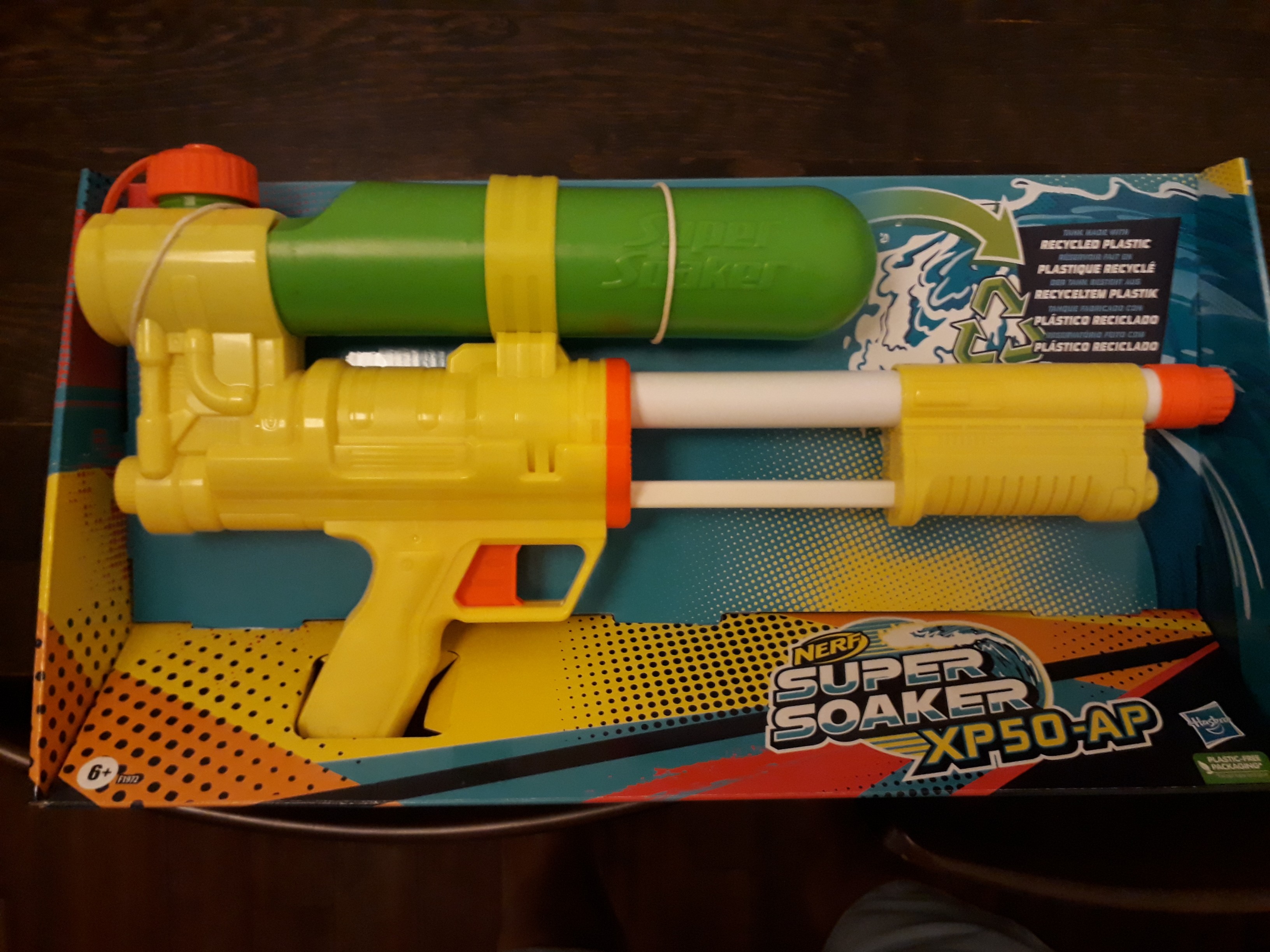 Nerf Super Soaker 50 Xp50 Ap 氣壓水槍 Water Blaster 興趣及遊戲 玩具 And 遊戲類 Carousell