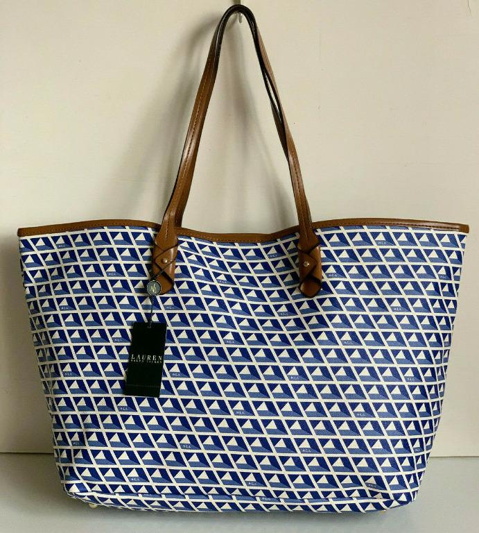 NEW! RALPH LAUREN ROMILLY II CLASSIC SHOPPER NEVERFULL TOTE BAG PURSE SALE,  Women's Fashion, Bags & Wallets, Tote Bags on Carousell