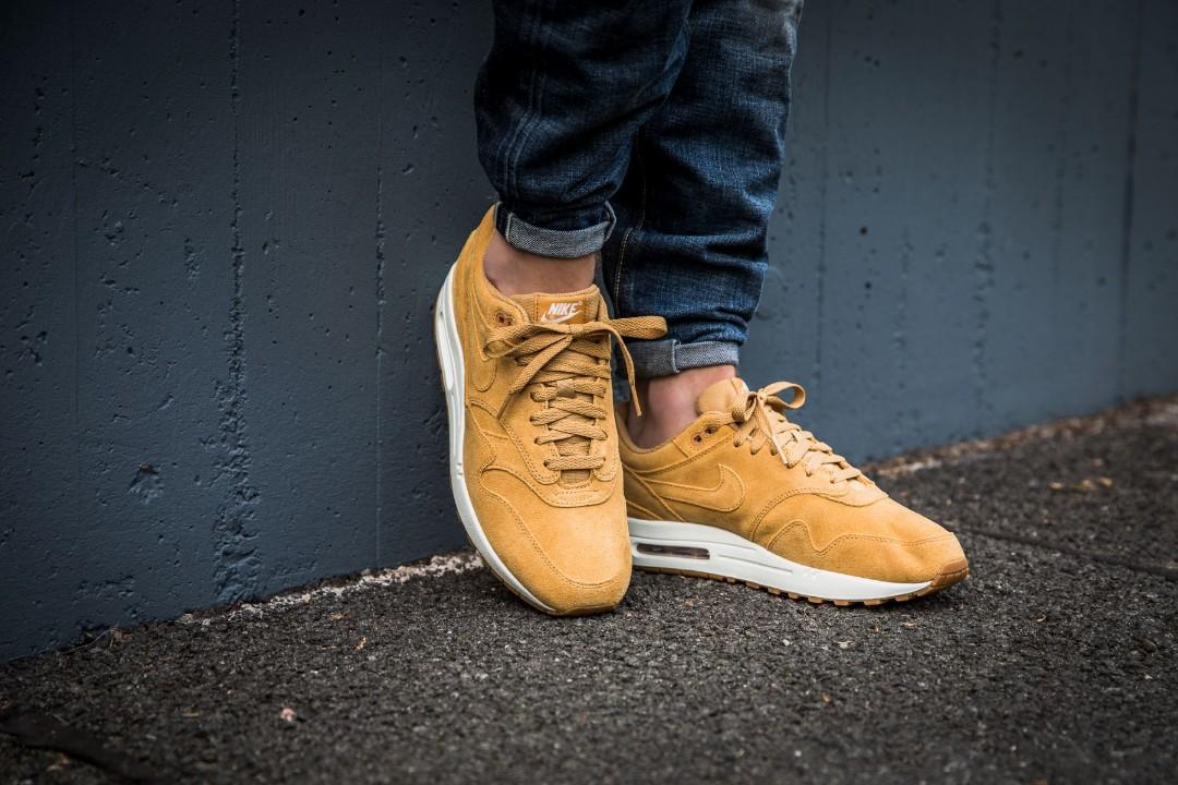 Nike air max 1 premium clearance wheat