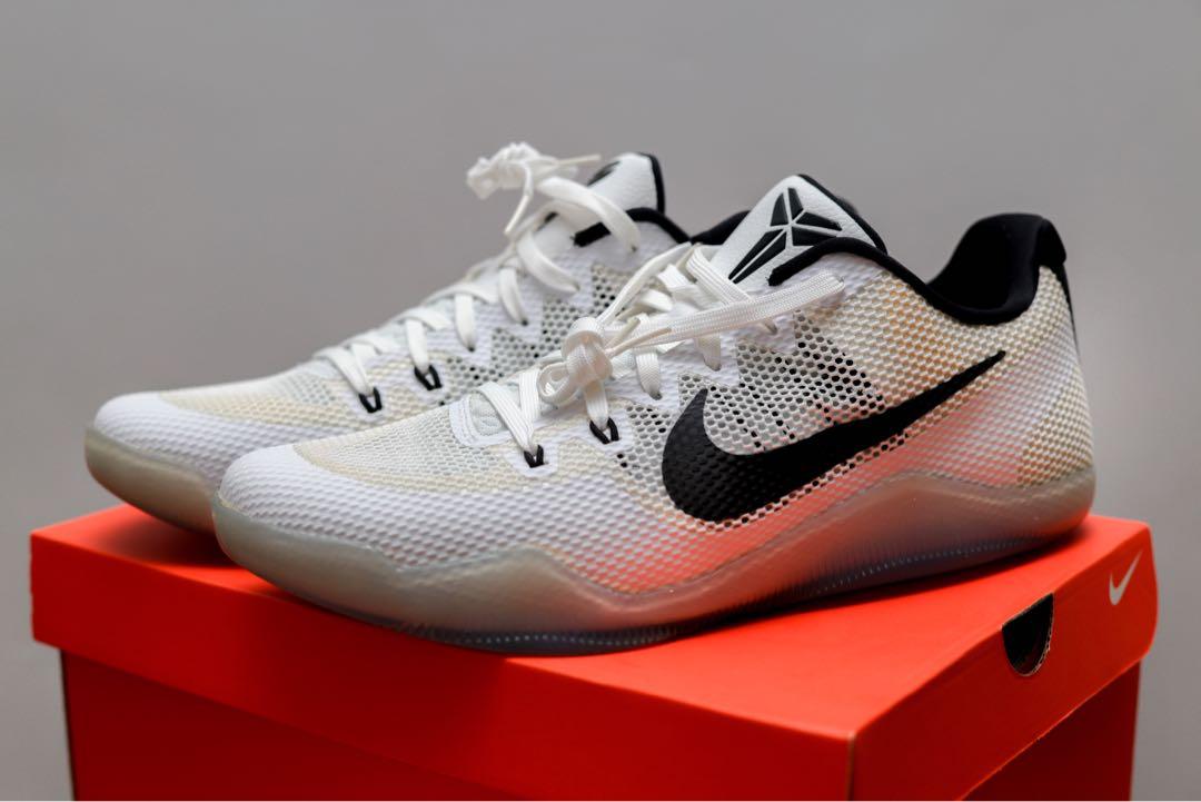 Nike Kobe 11 White Black Ice (Size 12), Men'S Fashion, Footwear, Sneakers  On Carousell