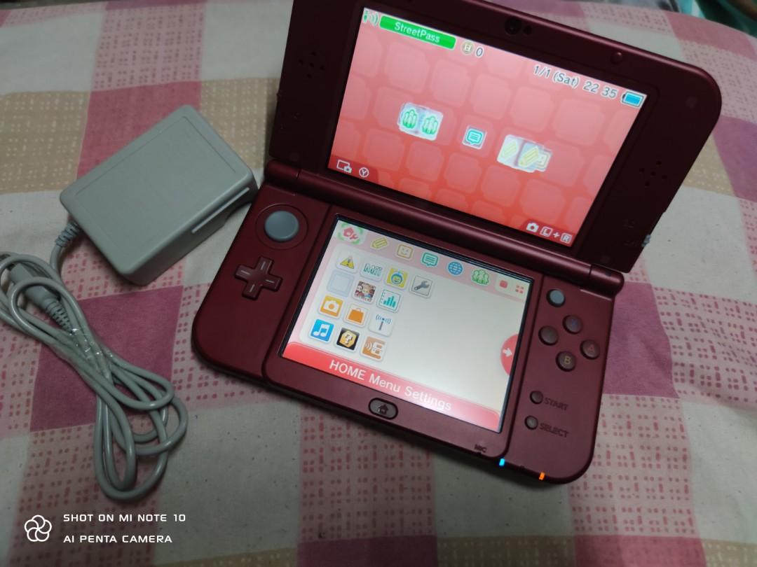 Nintendo New 3ds Xl Us Metallic Red Video Gaming Video Game Consoles Nintendo On Carousell Nintendo New 3ds Xl Us Metallic Red Video Gaming Video Game Consoles Nintendo On Carousell