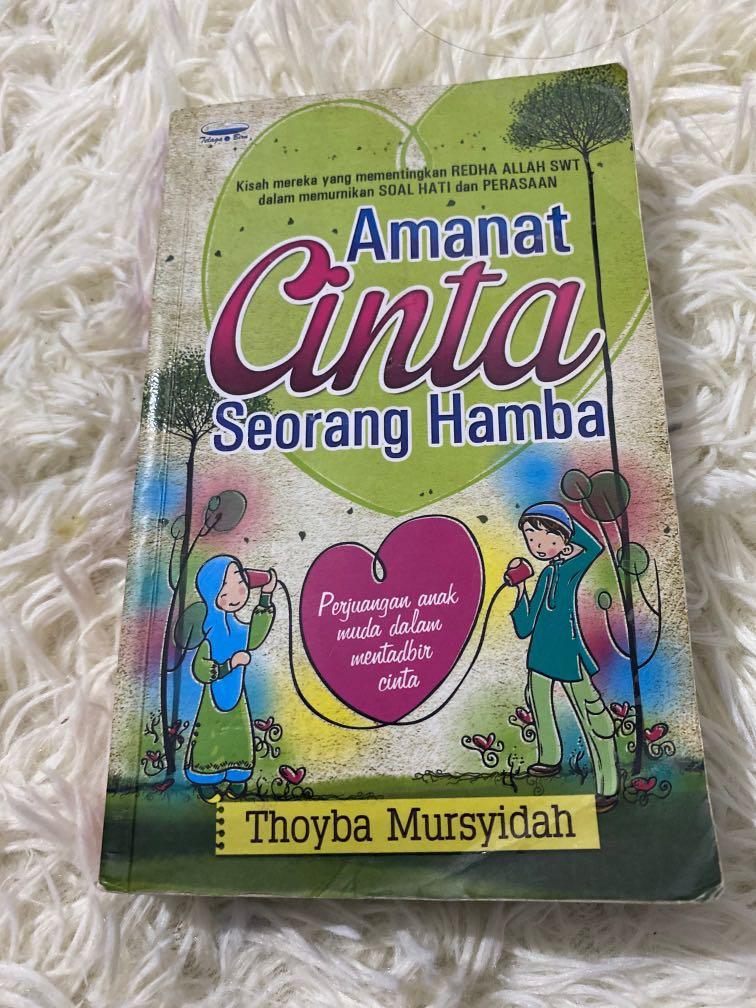 Novel Cinta Islamik Books Stationery Books On Carousell