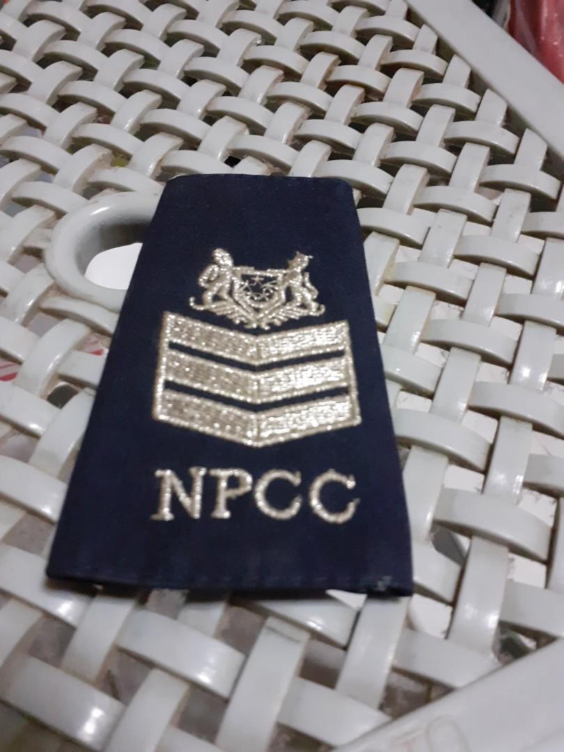 Npcc rank staff sergeant, Men's Fashion, Watches & Accessories, Jewelry