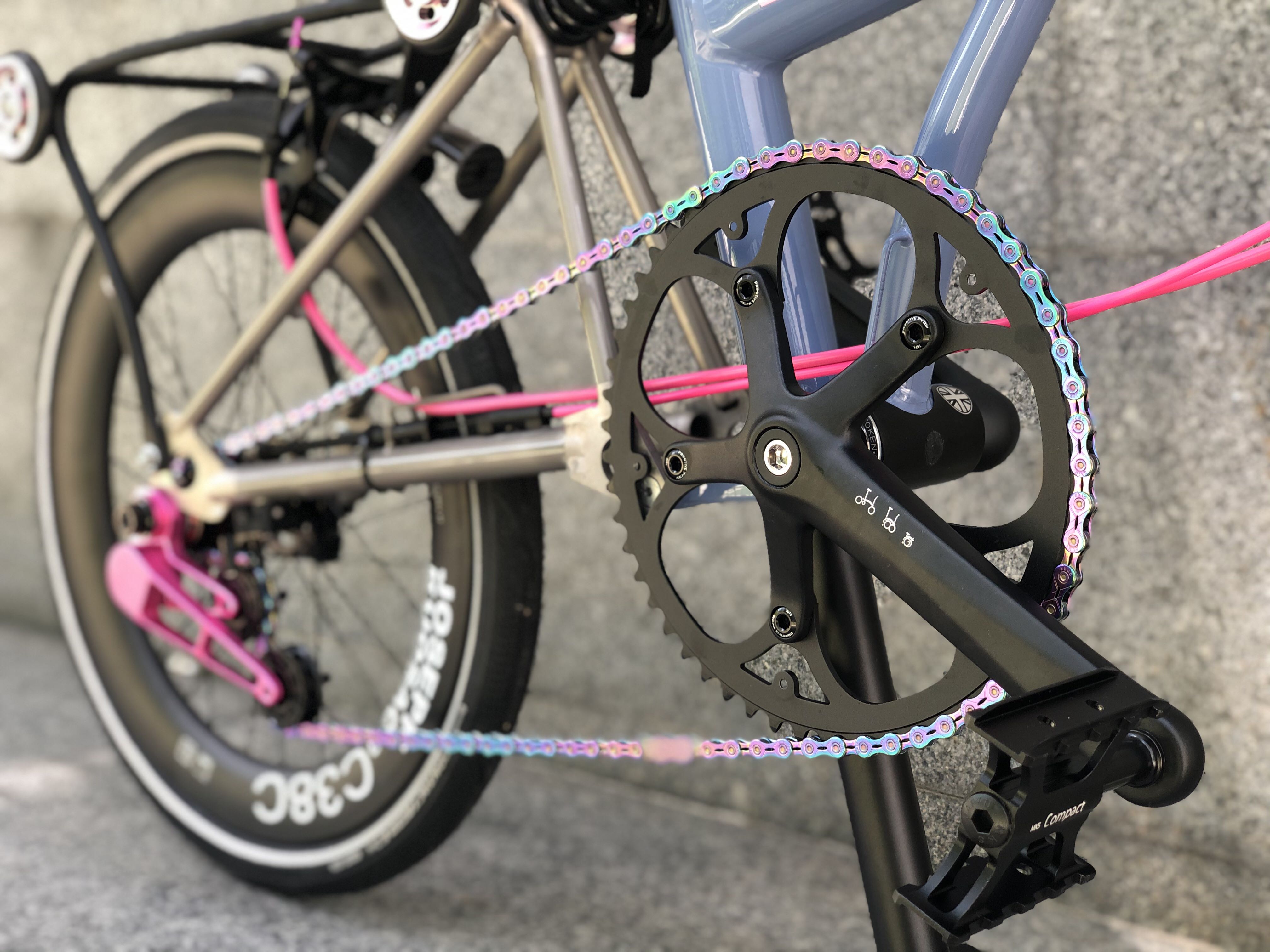 rainbow mtb chain