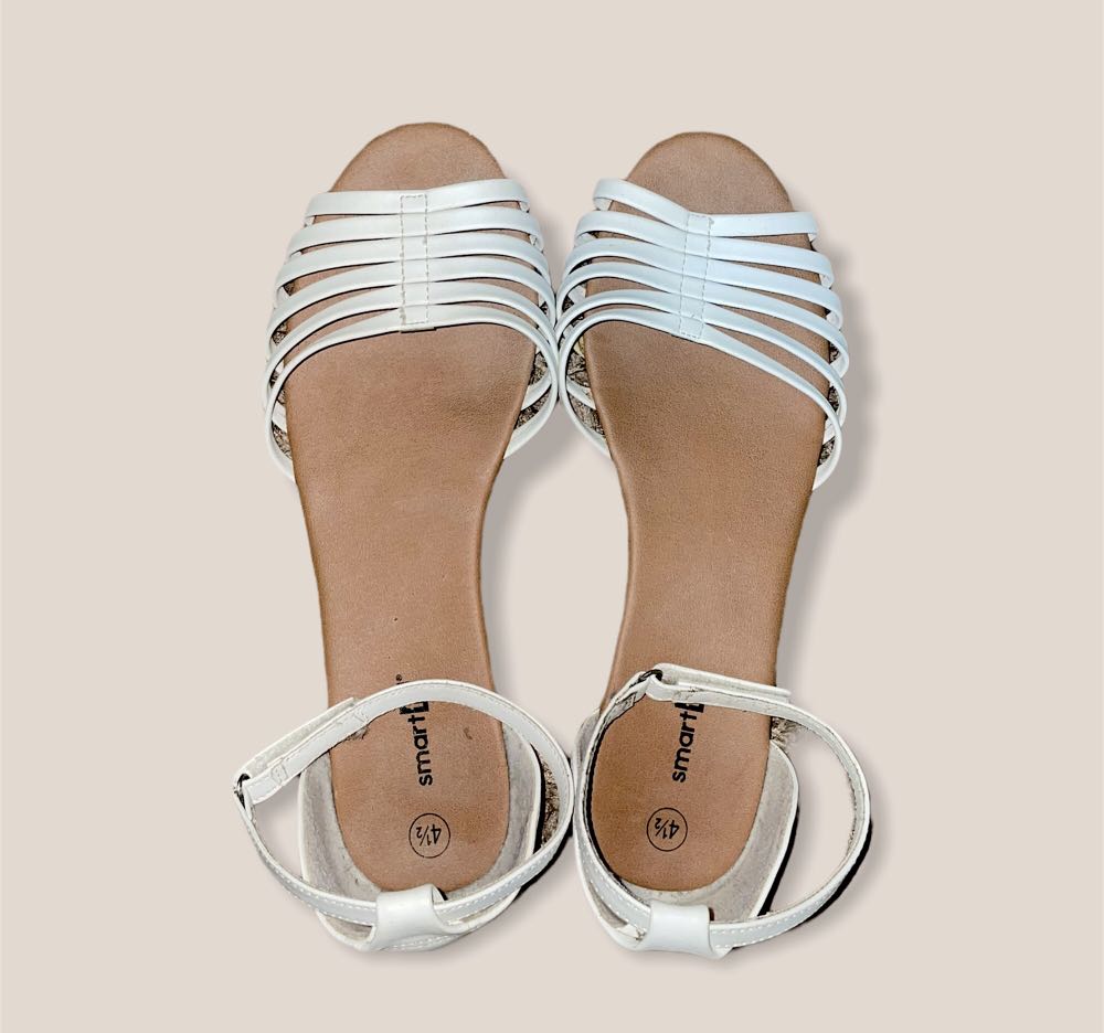 White sandals payless cheap