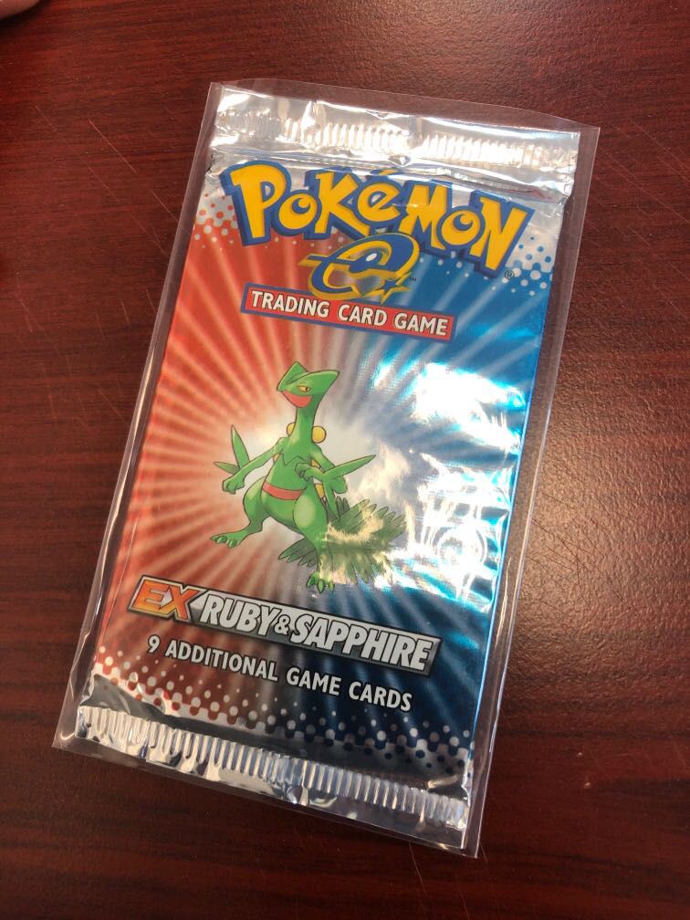 Pokémon ex Ruby Sapphire Booster Pack, Hobbies & Toys, Toys & Games on