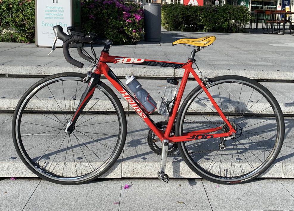 Polygon Helios 300 Pro Team Issue ultegra 105 Sports Equipment Bicycles Parts Bicycles on Carousell