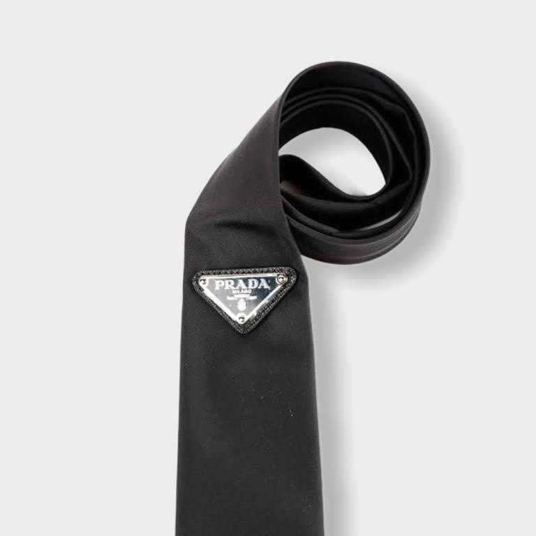 Prada Necktie Nylon Gabardine (Preorder) (Category: Luxury Accessories) located in Manila. Submitted by designerarchives.ph (Listing ID 1088488314, Image 3). Description: No box! Just the tie Our shop is trusted by celebrities. - 1-2 weeks preorder - Downpayment is required - Buyer will shoulder the shipping I also have prada bolo neckties!.