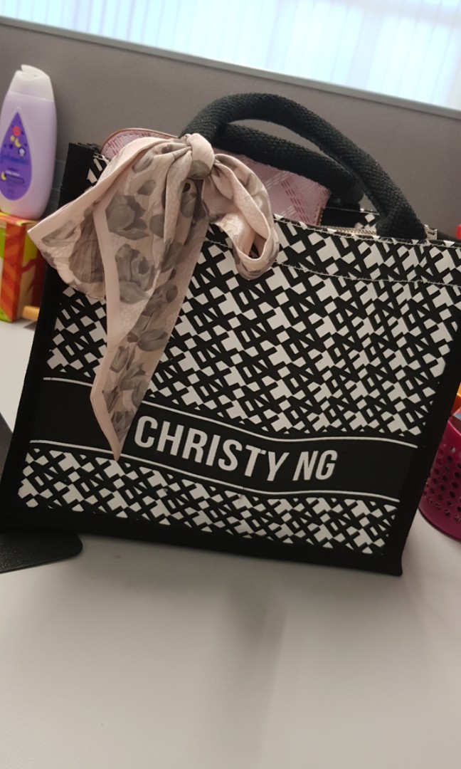 Mini fashion tote bags by Christy Ng