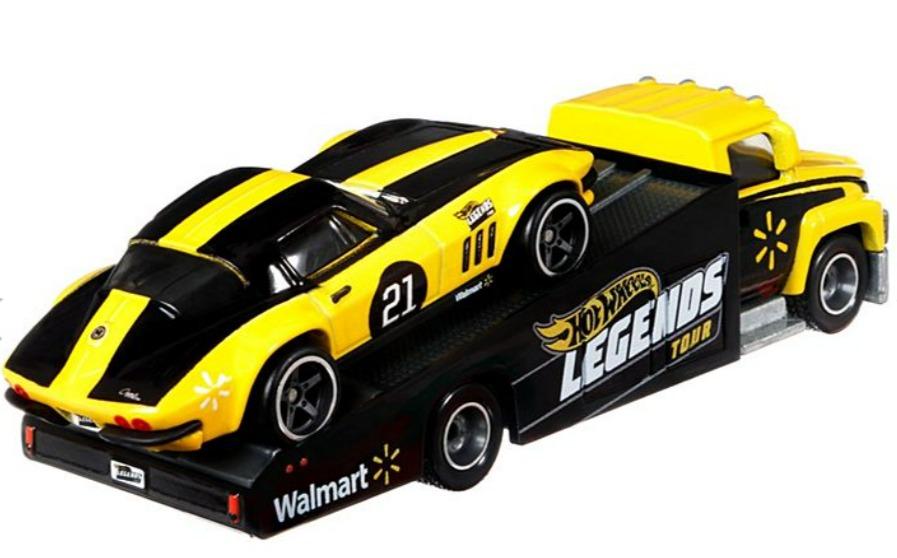 Hot Wheels Legends Tour Walmart Exclusive Team Transport Corvette Sting