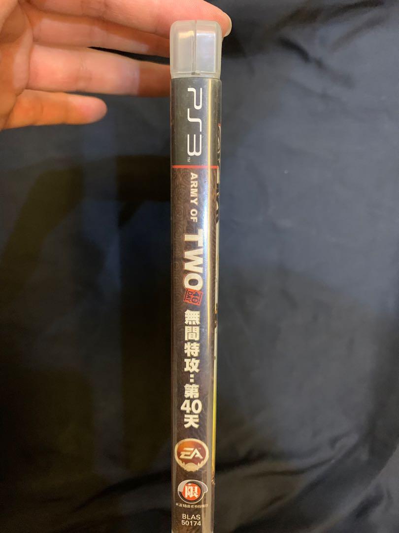 Ps3 正版army Of Two The 40th Day 無間特攻第40天 電玩 電玩遊戲在旋轉拍賣