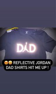 Reflective Jordan dad shirts