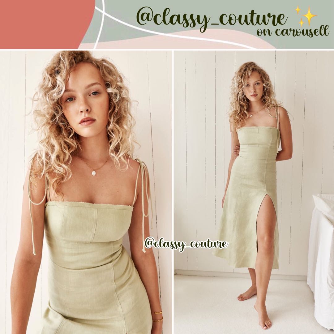 chinese dress ladies Linen Maxi Dress DARA – Linen Fairytales