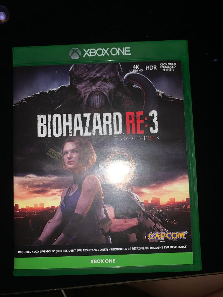 Resident evil 3 xbox one, Video Gaming, Video Games, Xbox on Carousell