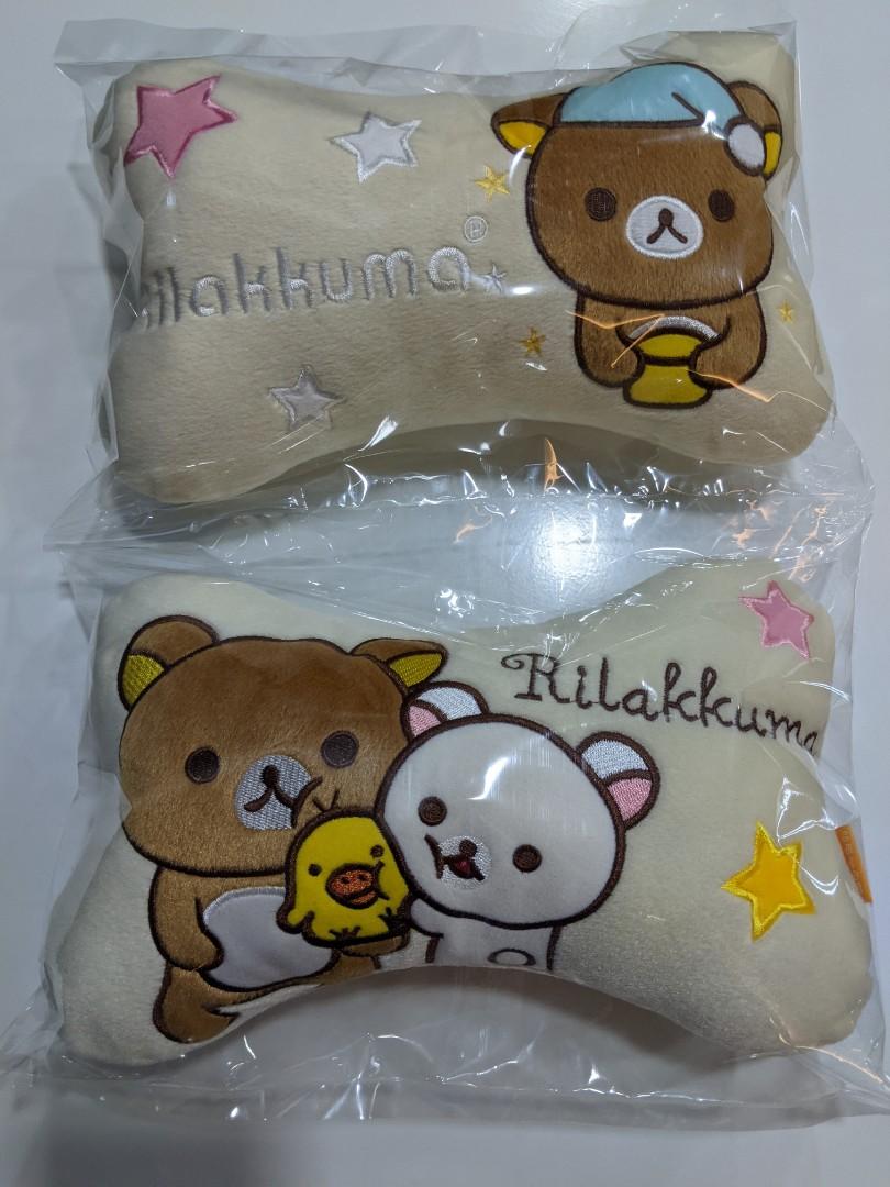 rilakkuma car head pillow