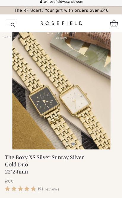 The boxy xs silver top sunray silver gold duo