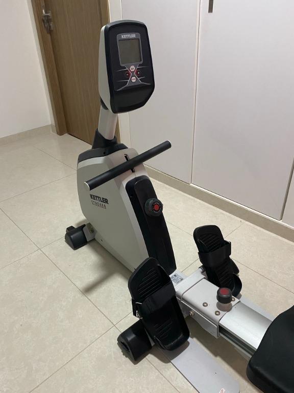 rowing machine kettler no water required sports equipment exercise fitness cardio fitness machines on carousell