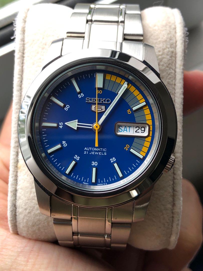 Seiko 5 SNKK27K1 7S26 21 Jewels Automatic Men s Watch Men s