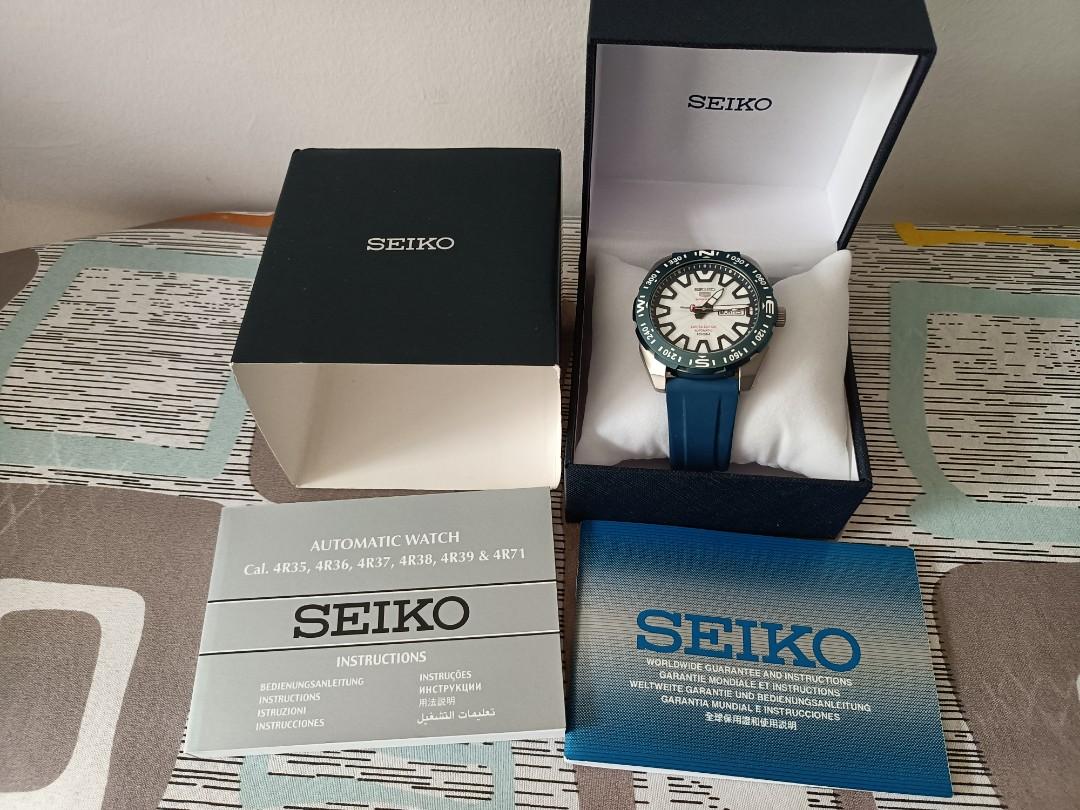 Seiko 5 Sports Mount Fuji Limited Edition SRP783K1 Men s Fashion