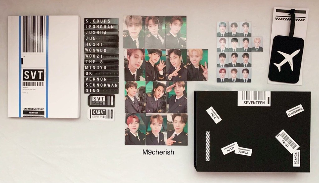 SEVENTEEN メンバーシップキット member ship kit 未開封-