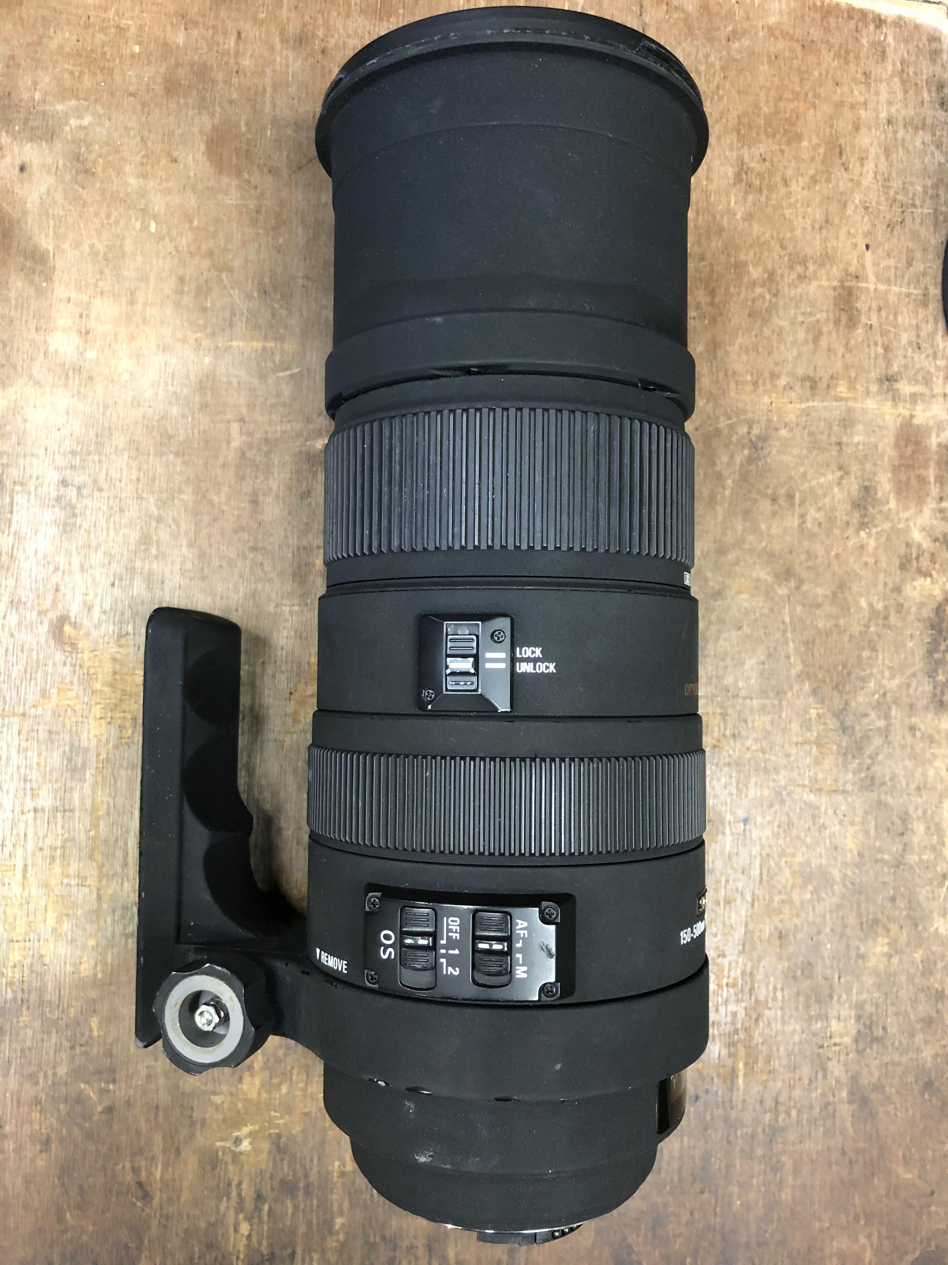 Sigma 150-500mm f5-6.3 apo dg os hsm, 攝影器材, 鏡頭及裝備- Carousell