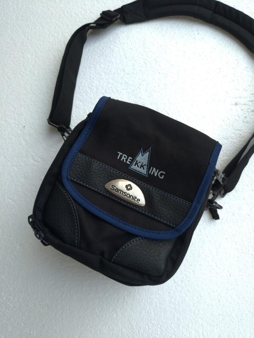 slingbag mini camera samsonite trekking, Fesyen Pria, Tas \u0026 Dompet , Tas  Selempang di Carousell
