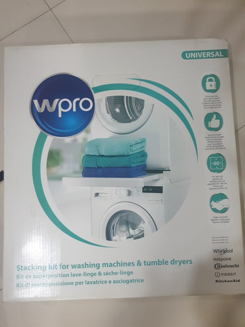 Stacking kit for Washing machine and tumble dryer, TV & Home Appliances