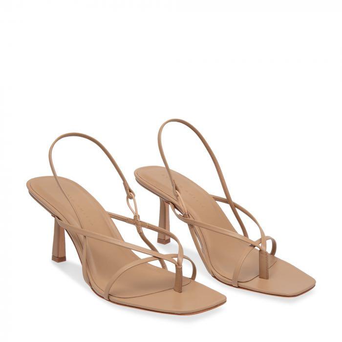 Studio amelia best sale leather slingback sandals