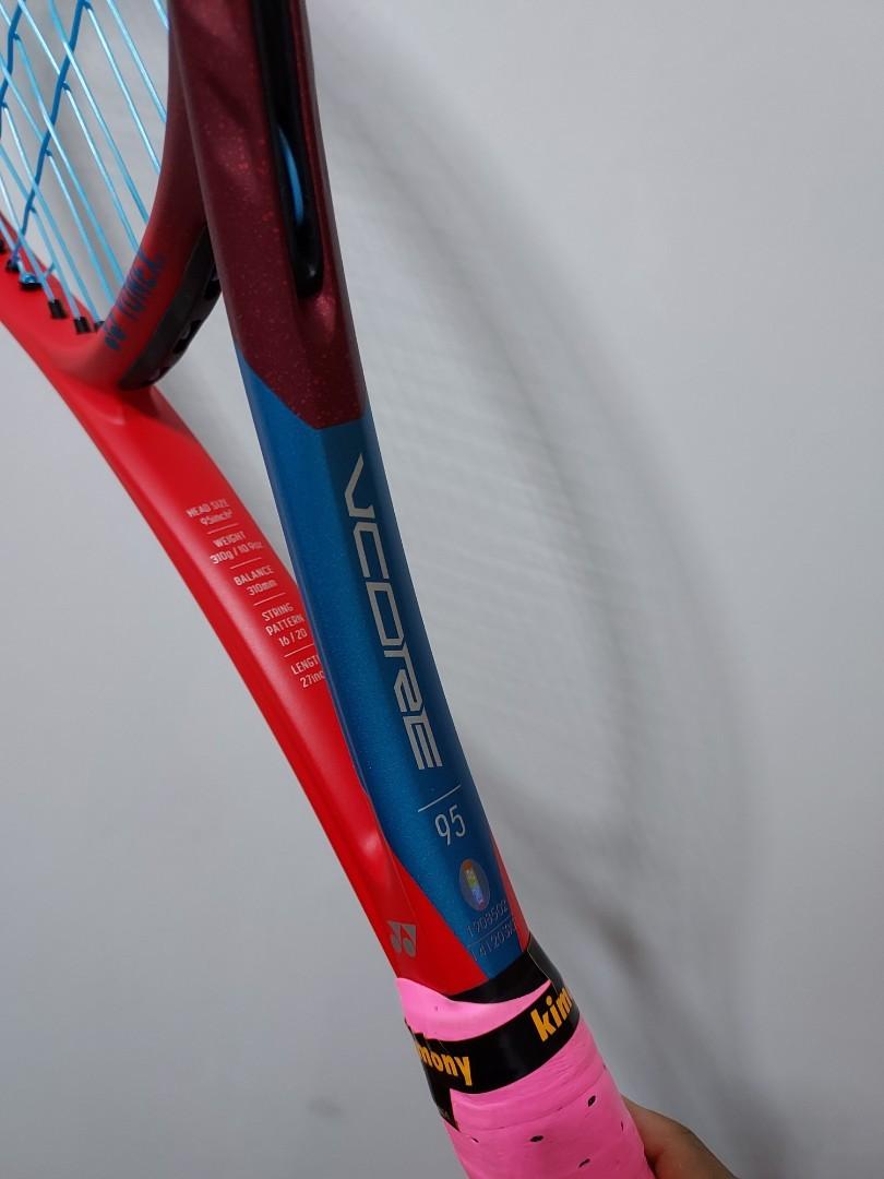 Tennis racket Yonex Vcore 95 2021 Grip L2, Sports Equipment, Sports
