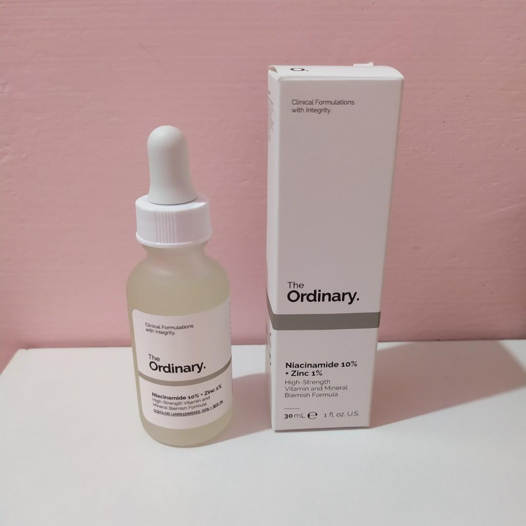 The Ordinary Niacinamide 10 Zinc 1 Serum To Kesehatan Kecantikan Kulit Sabun Tubuh Di Carousell
