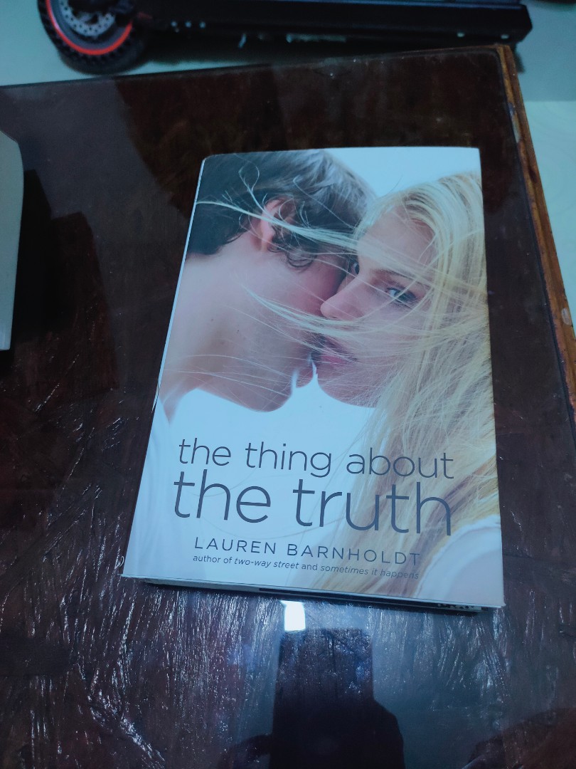 Fiction The Thing About The Truth By Lauren Barnholdt Hard Bound Literature Book National Books Store Nbs Hobbies Toys Books Magazines Fiction Non Fiction On Carousell