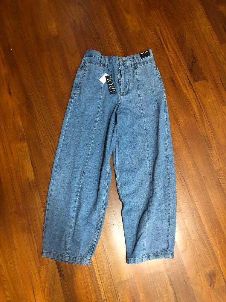 Topshop oversized ovoid jeans UK 10 12 Women s Fashion Bottoms