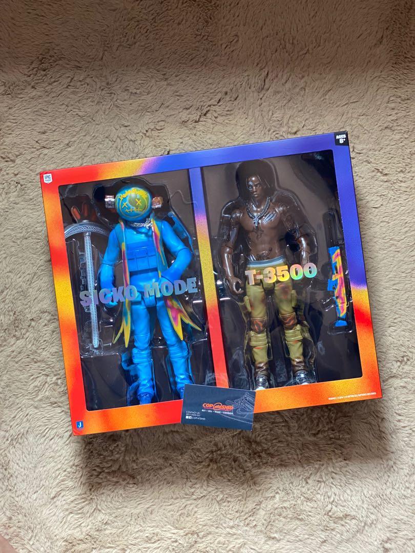 Travis Scott Cactus Jack Fortnite “12 Action Figure Duo Set