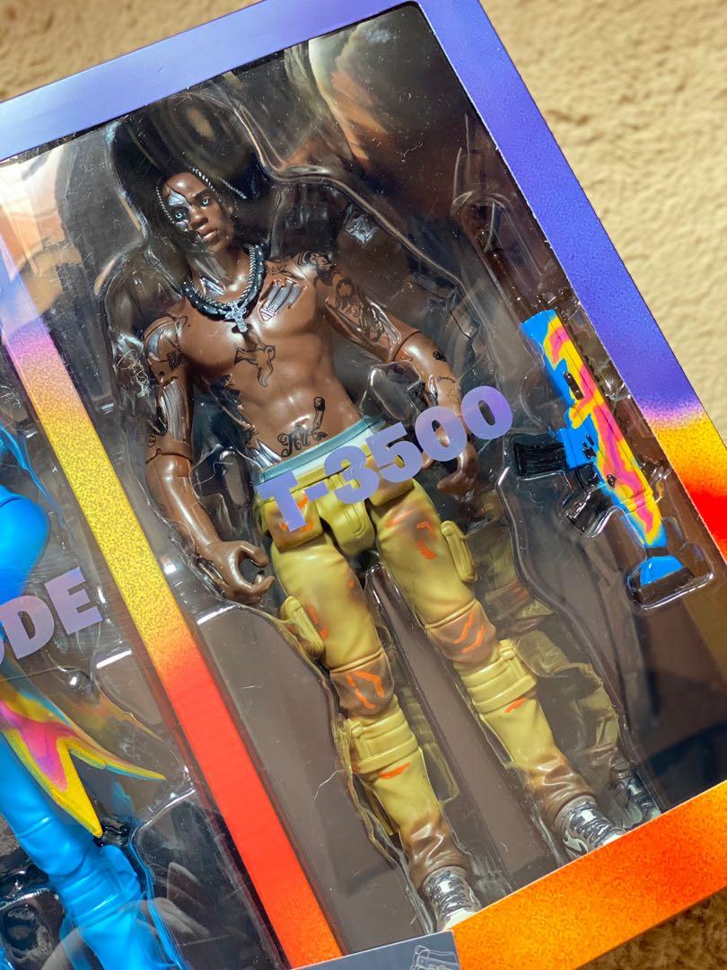 Travis Scott Cactus Jack Fortnite “12 Action Figure Duo Set, Hobbies
